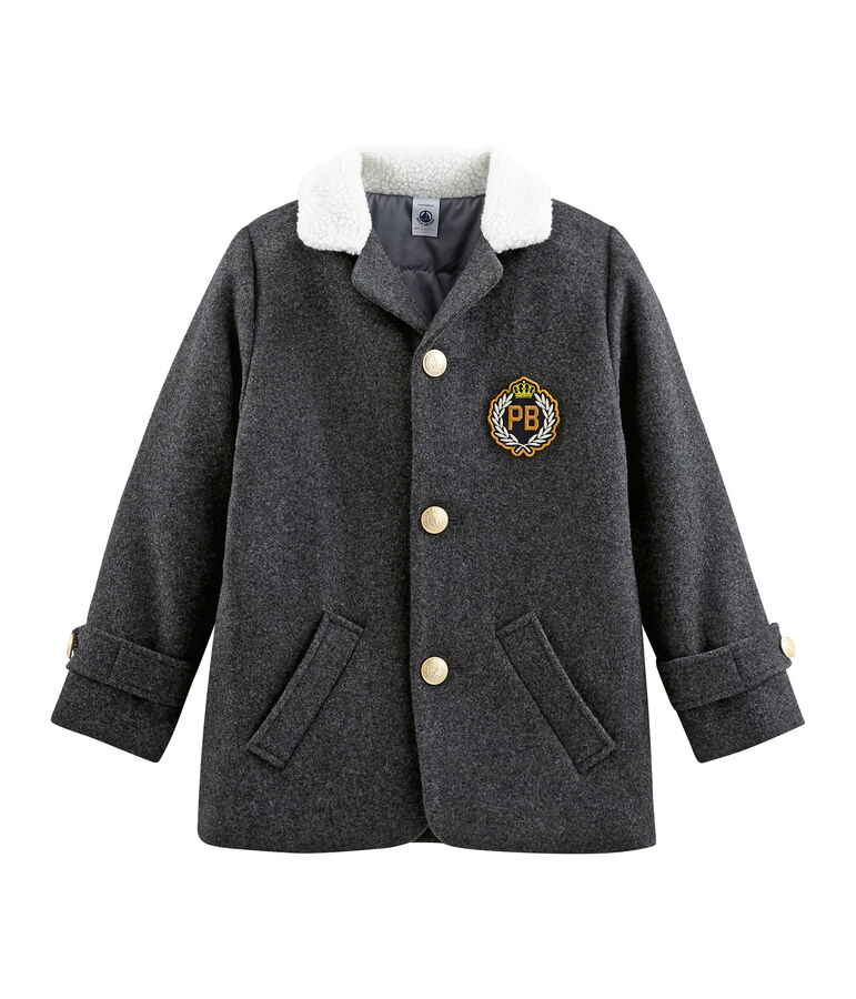 Cappotto bambino grigio