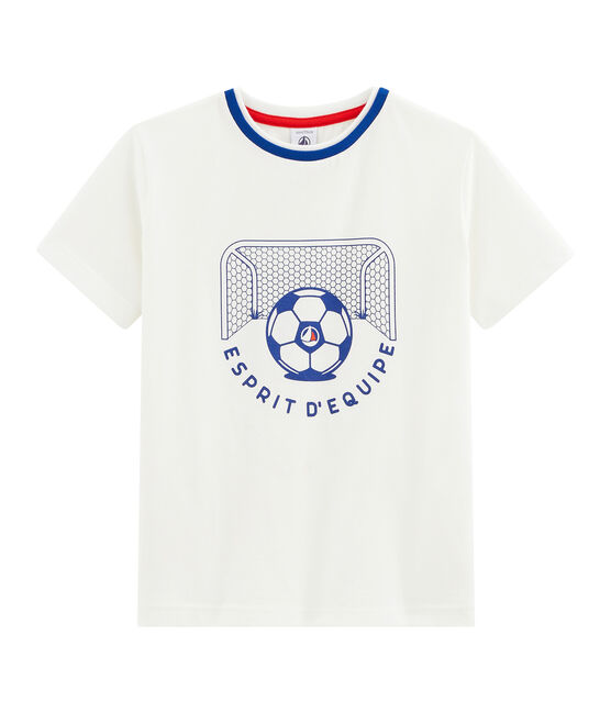T-shirt bambino bianco MARSHMALLOW