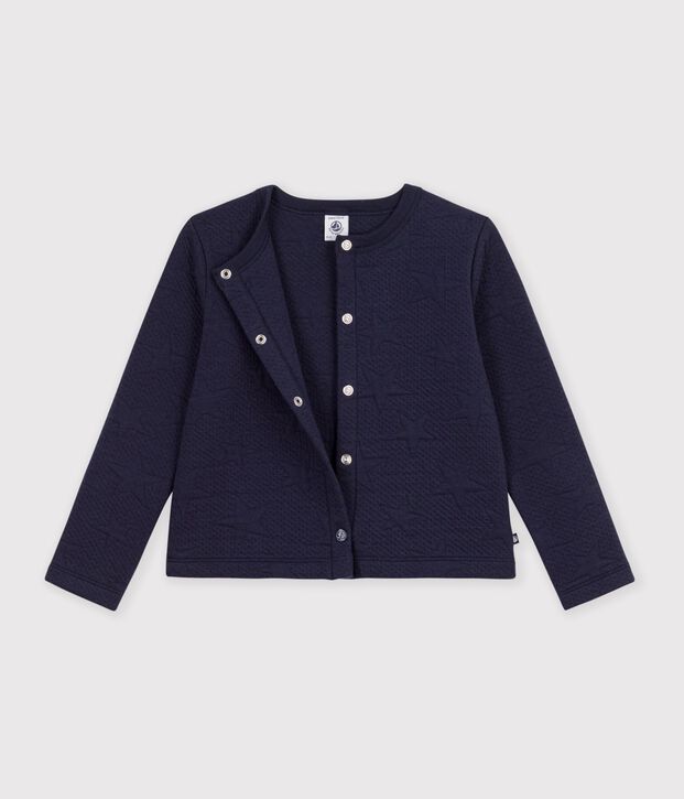Cardigan in cotone tinta unita bambino SMOKING