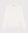 T-shirt L'ICONIQUE cocotte in cotone Donna bianco ECUME