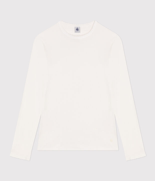 T-shirt L'ICONIQUE cocotte in cotone Donna bianco