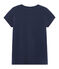 T-shirt a maniche corte bambina blu SMOKING