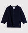 Cardigan a maniche lunghe bebè femmina blu SMOKING