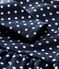 Abito bambina a maniche lunghe in molleton blu SMOKING/bianco MARSHMALLOW