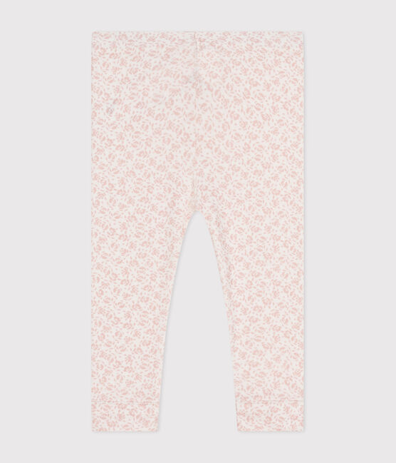 Leggings in cotone stampato per bebè MARSHMALLOW/ PANTY
