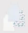 Set di canotte in cotone con stampa Parigi bambina multicolore