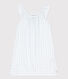 Camicia da notte stampa a quadretti in cotone sottile bambina