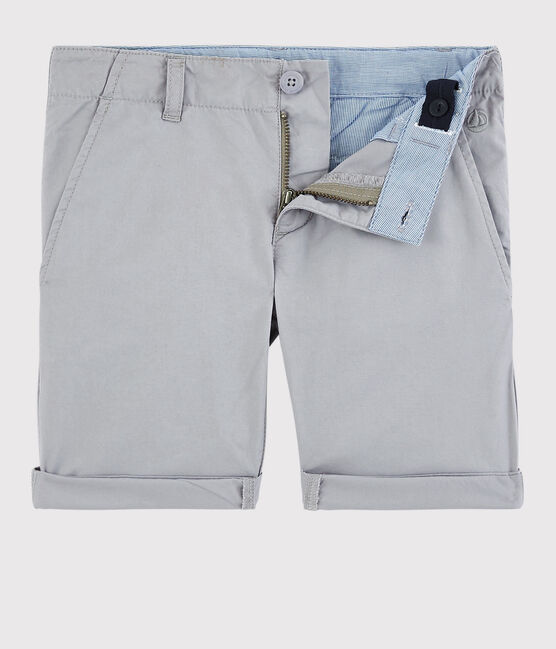 Bermuda in serge bambino grigio CONCRETE