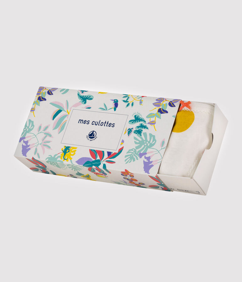 Confezione da 5 slip fantasia giungla bambina variante 1