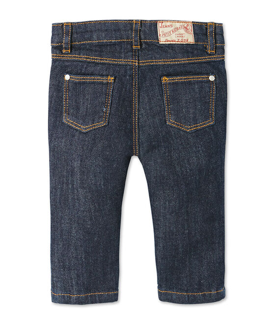 Pantalone slim bebè unisex in jeans blu JEAN