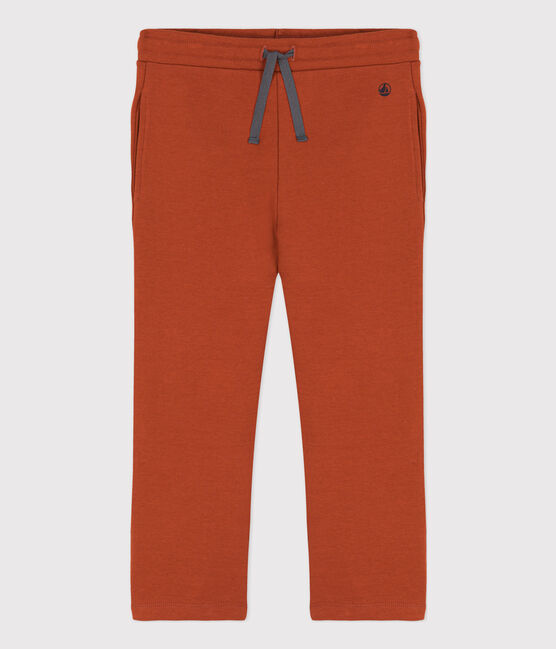 Pantaloni in cotone bambina marrone RUSTY