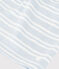 Abito a maniche corte in cotone a righe bambina GOMME/ MARSHMALLOW