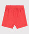 Short bambina in lino arancione JUPITER