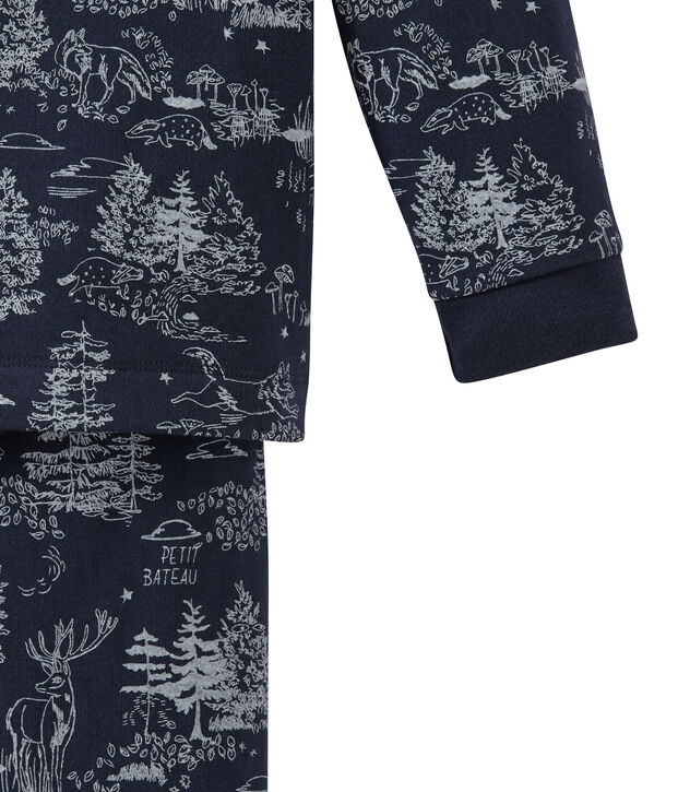 Pigiama per bambino blu/bianco