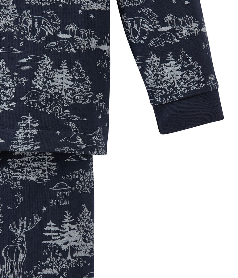 Pigiama per bambino blu/bianco