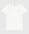 Iconica T-shirt da donna con collo da ammiraglio in cotone  bianco ECUME
