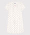 Camicia da notte bambina in cotone con palme bianco MARSHMALLOW/bianco MULTICO
