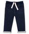 Pantalone bebè maschio in molleton blu SMOKING CN