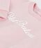 Felpa in cotone con ricamo Petit Bateau neonato rosa JOLI