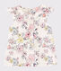 Blusa a manica corta in popeline bambina