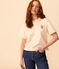 T-shirt LE BOXY in cotone Donna ecru AVALANCHE
