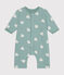 Tutina lunga satinata in cotone neonato PAUL/ AVALANCHE