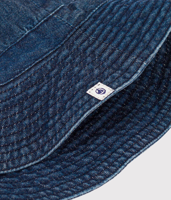 Bob bebè in denim di cotone biologico blu DENIM