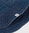 Bob bebè in denim di cotone biologico blu DENIM