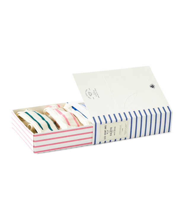 Questo lotto di 3 culottes donna bianco