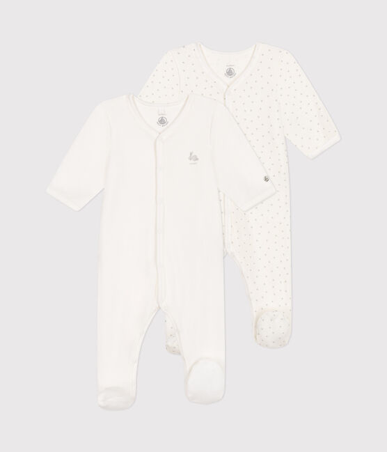 Set di 2 pigiami in velluto neonato variante 1