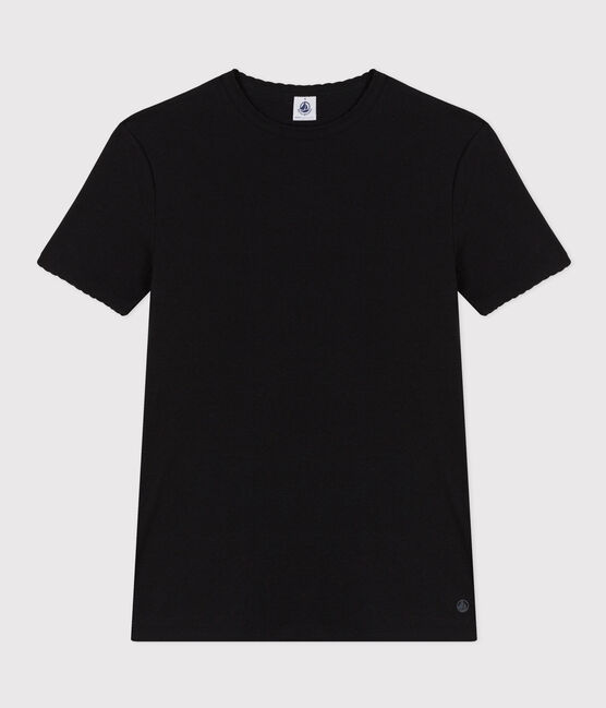 T-shirt L'ICONIQUE cocotte in cotone Donna nero BLACK