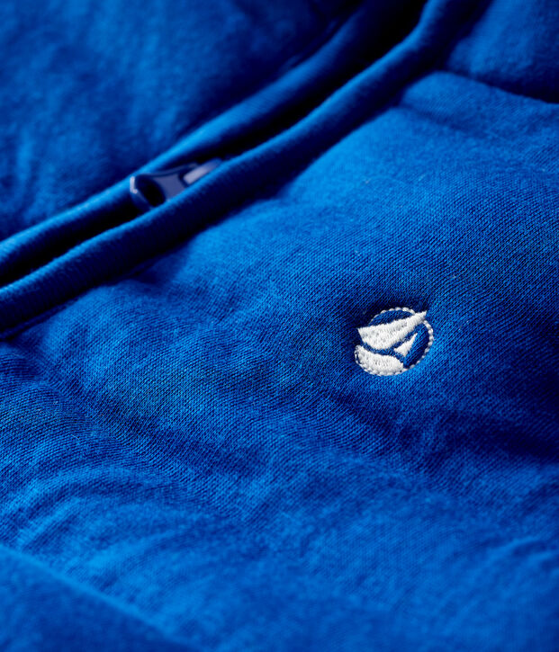 Giubbotto senza maniche beb&egrave; maschietto blu