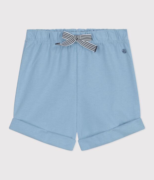 Shorts in cotone tinta unita neonato FLO