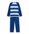 Pigiama per bambino blu LIMOGES/grigio POUSSIERE