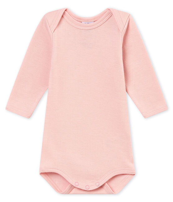 Body a maniche lunghe bebé maschio rosa JOLI