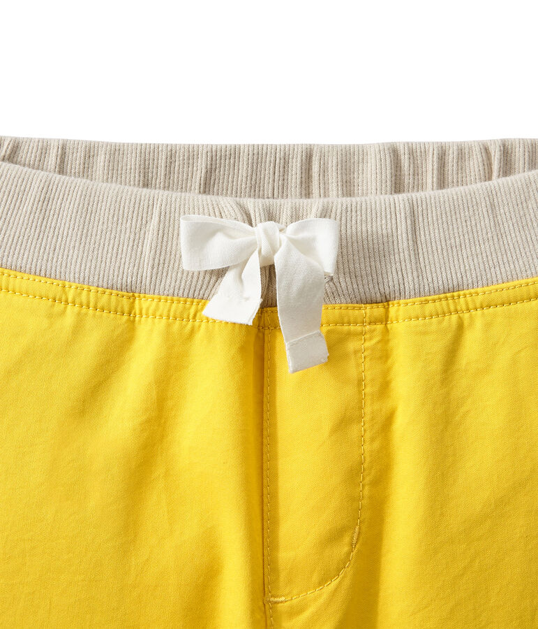Shorts bambino giallo Ble
