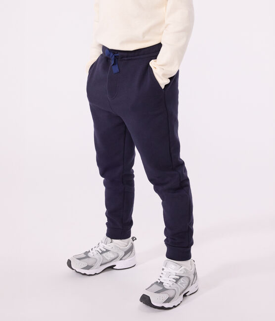 Pantaloni joggers bambino blu SMOKING