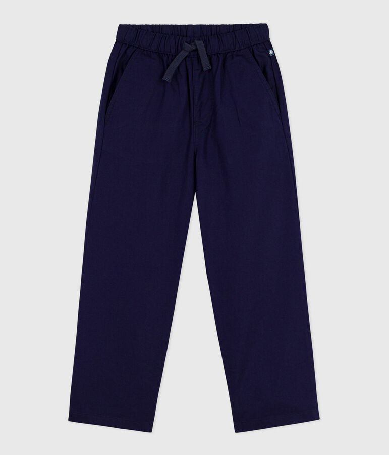 Pantaloni in denim bambina blu