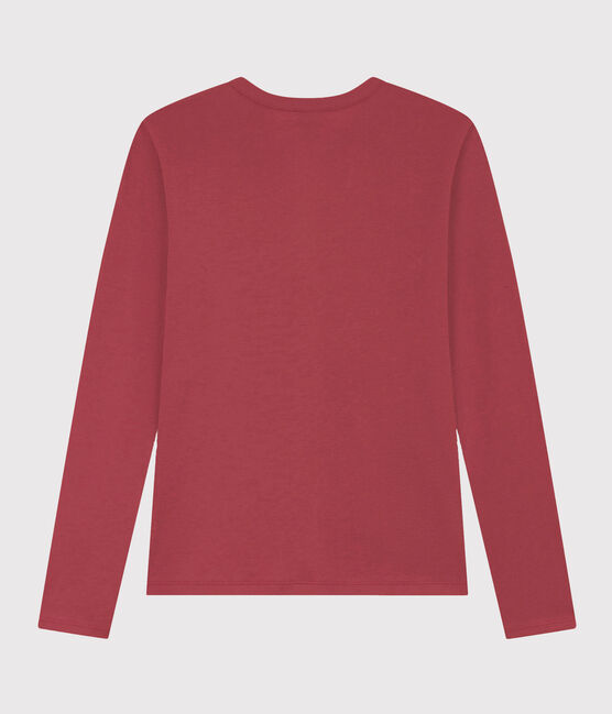 T-shirt L'ICONIQUE girocollo in cotone donna rosa PAPI