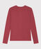 T-shirt L'ICONIQUE girocollo in cotone donna rosa PAPI