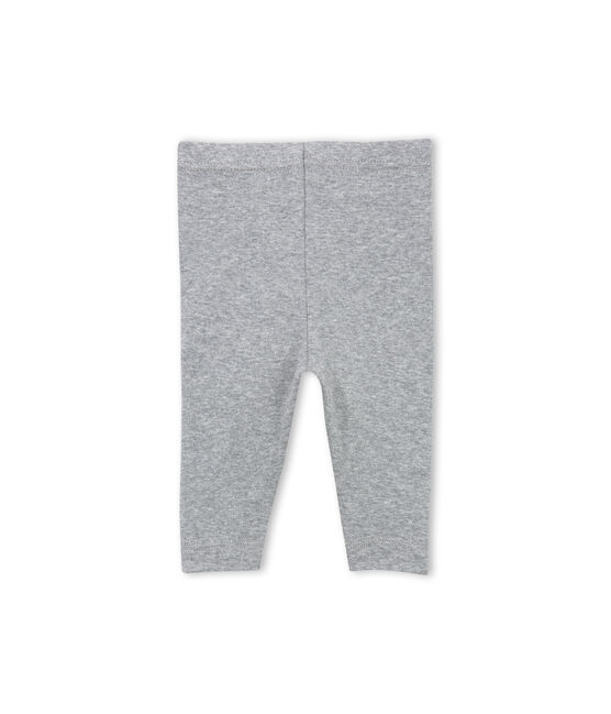 Leggings bebé bambina tinta unita grigio SUBWAY CHINE