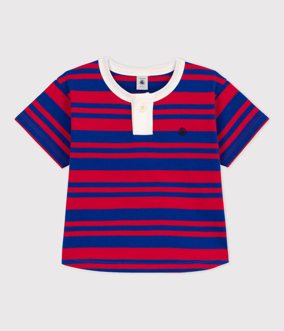T-shirt a righe in cotone bambina PERSE/ PEPS