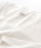 T-shirt a costine leggera Donna bianco MARSHMALLOW