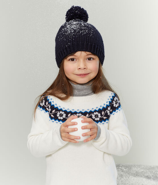 Pull bambina bianco MARSHMALLOW/bianco MULTICO