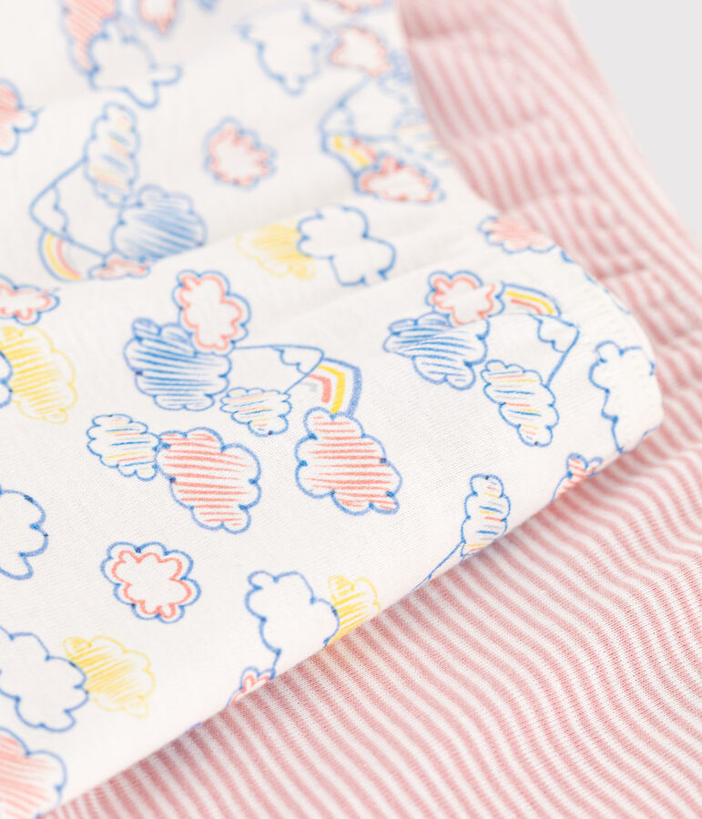 Confezione di 2 shorty arcobaleno in cotone bambino variante 1