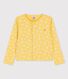 Cardigan stampa in cotone bambina
