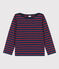 Marinière bambino unisex in cotone LITTORAL/ STOP