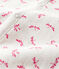 Combisac bebè a costine bianco MARSHMALLOW/rosa GROSEILLER
