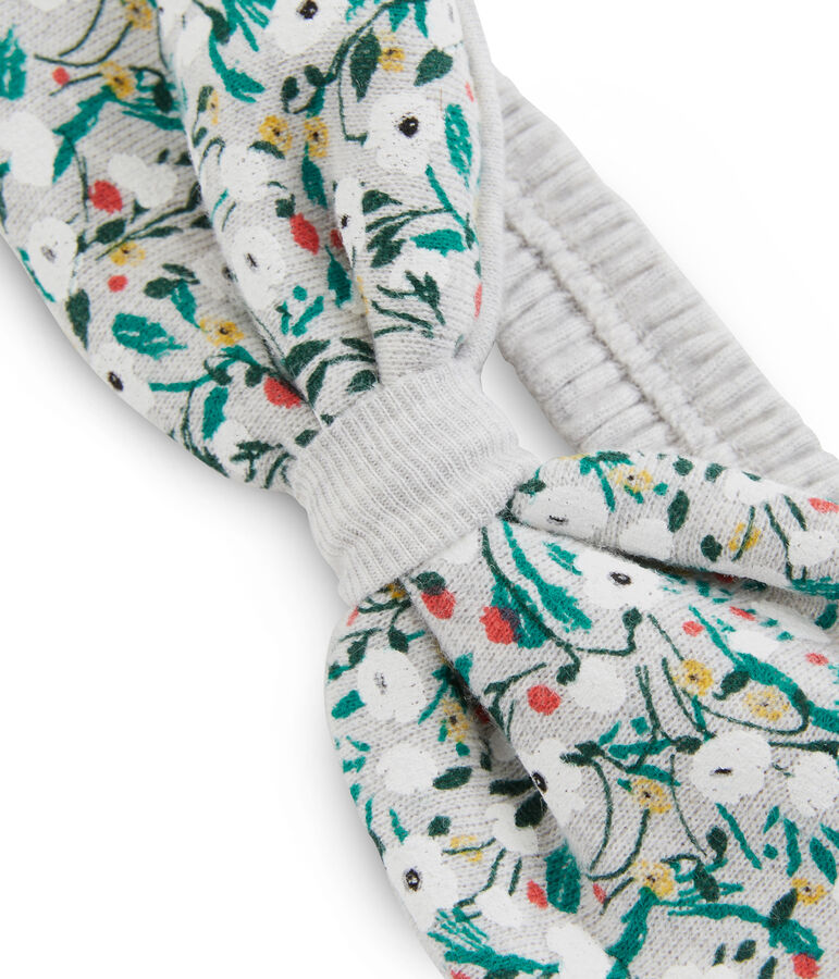 Fascia beb&egrave; femmina grigio BELUGA/bianco MULTICO