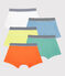 Confezione da 5 boxer frutti bambino variante 1
